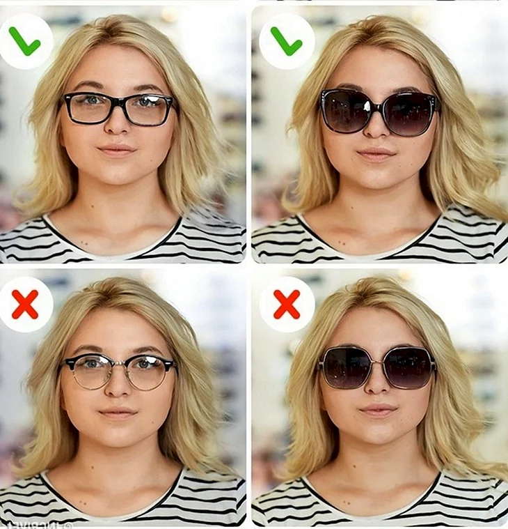 Оправа для круглого лица