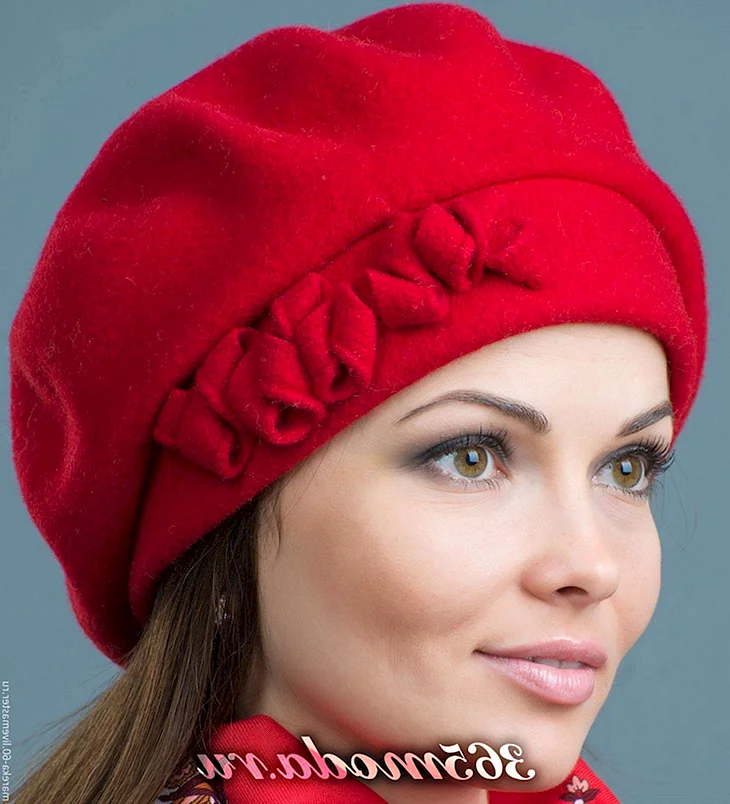 Осенние береты для женщин