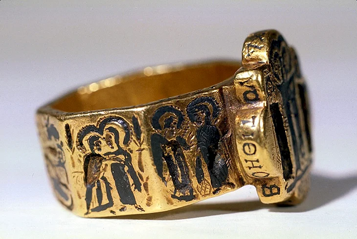Перстень Metropolitan Museum Langobardic Byzantine Ring
