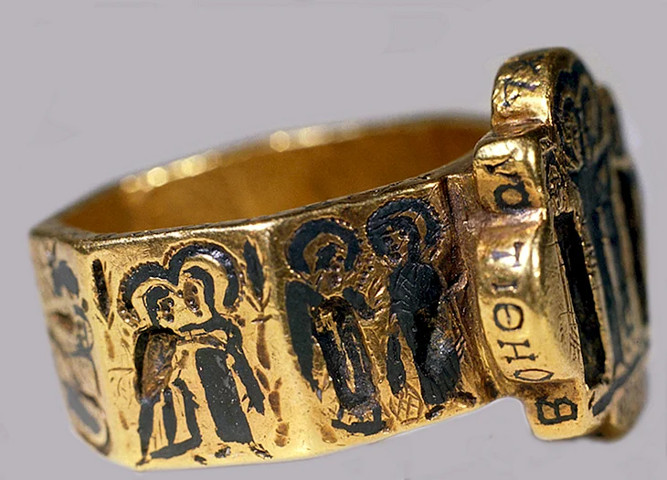 Перстень Metropolitan Museum Langobardic Byzantine Ring