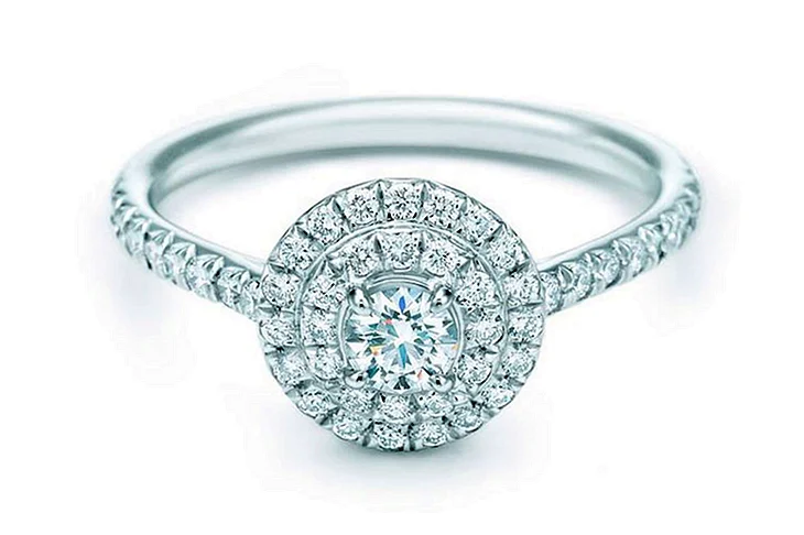 Помолвочное кольцо Tiffany Soleste