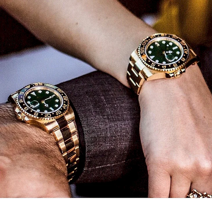 Rolex on Wrist