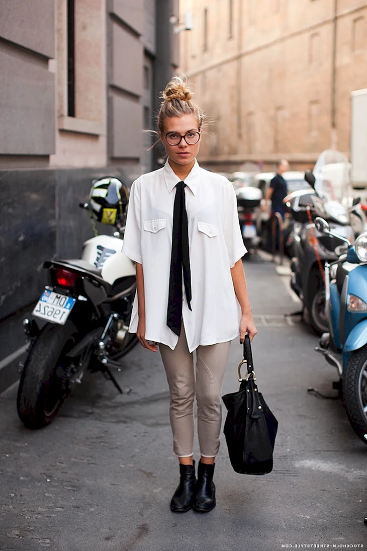 Рубашка Oversized Street Style