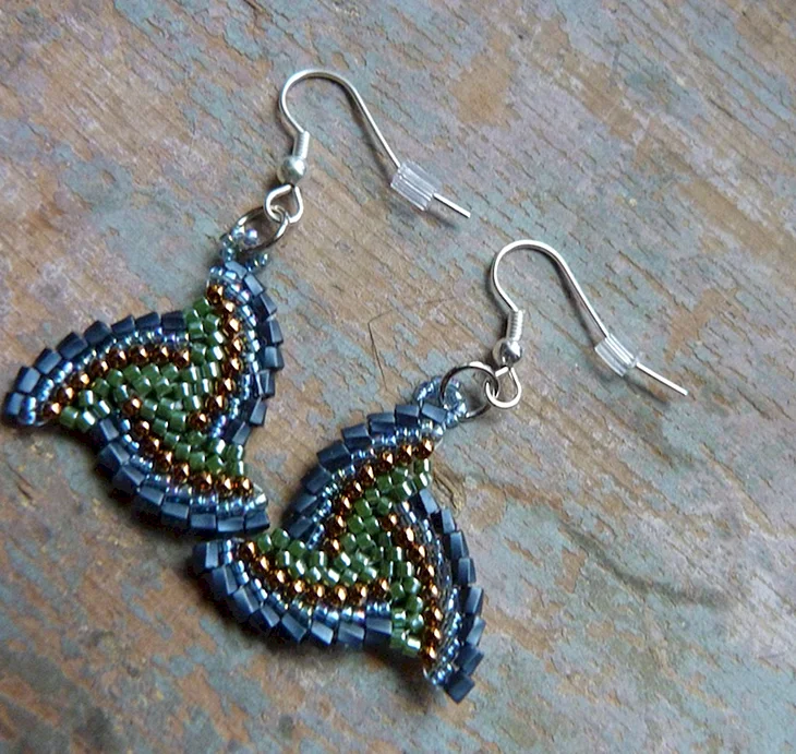 Seed Bead серьги
