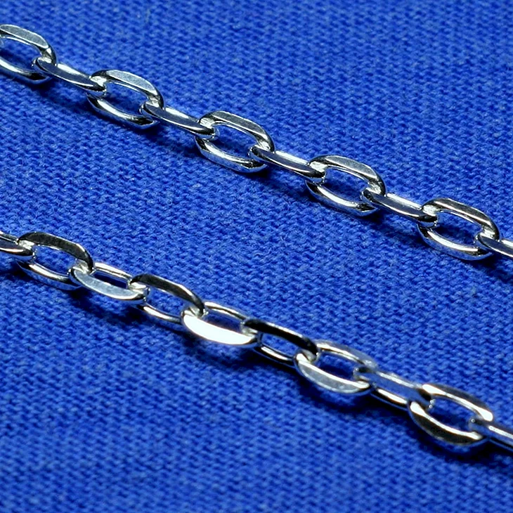 Серебряная цепочка Якорная 60 см