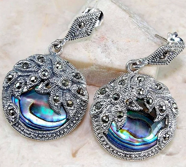Серебряные украшения с камнями