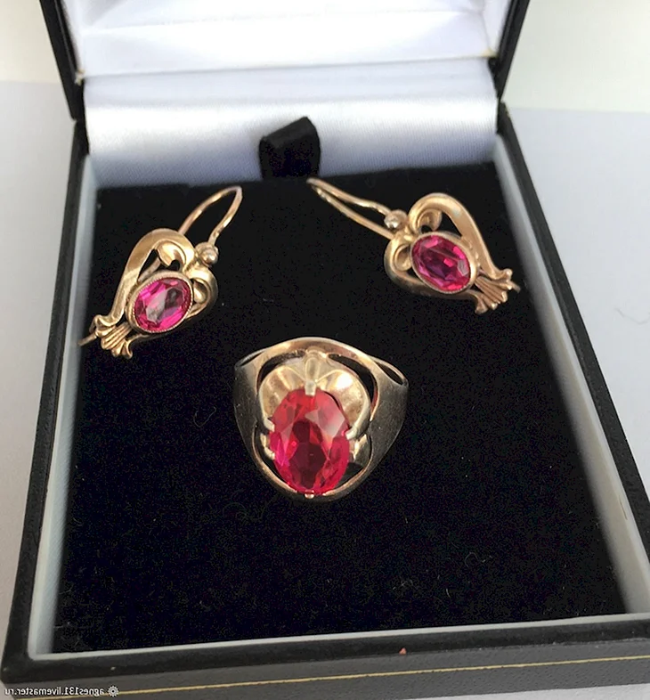 Серебро 875, Рубин-Корунд