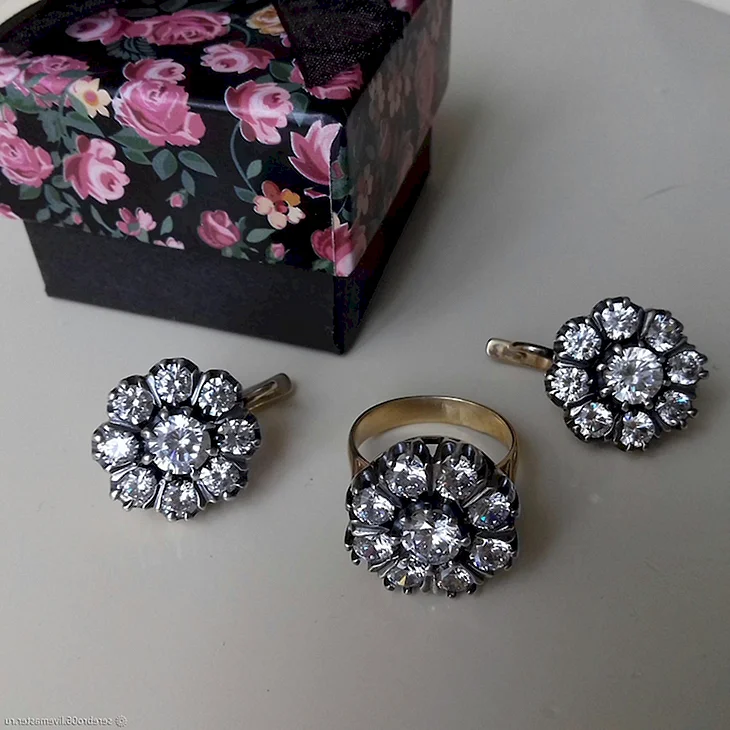 Серебро 925 пробы комплект
