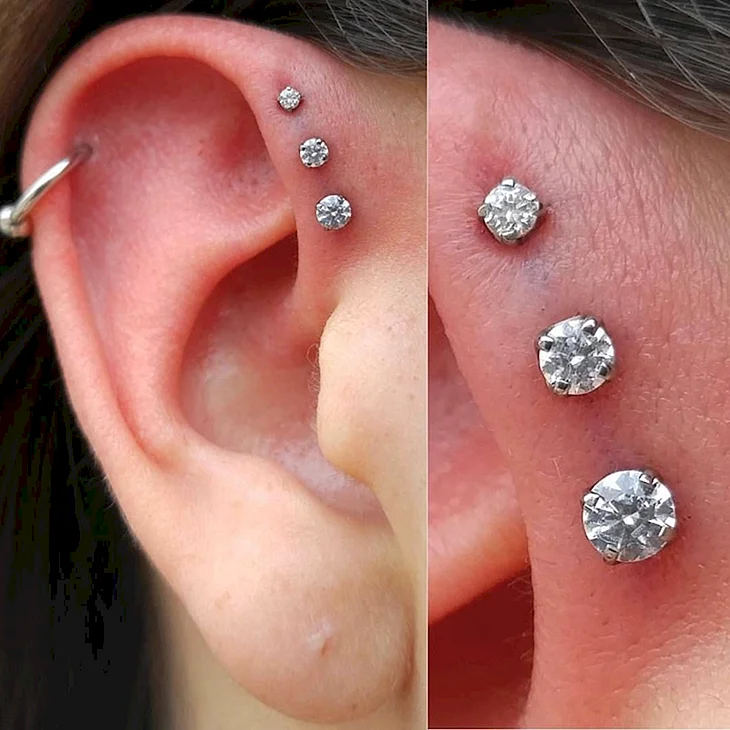 Сережки для форвард Хеликс
