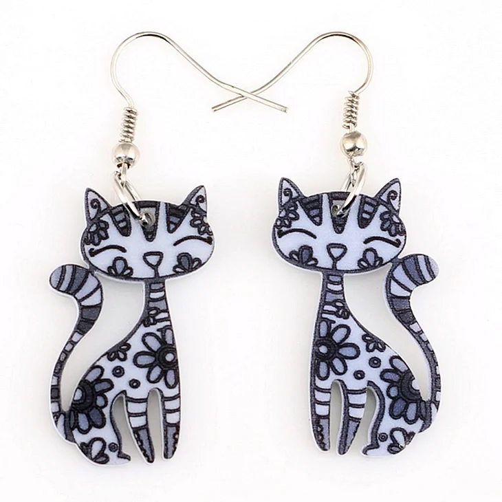 Сережки кошки