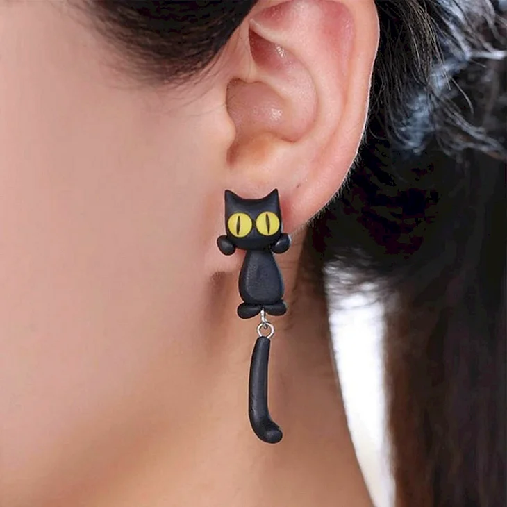 Сережки с животными