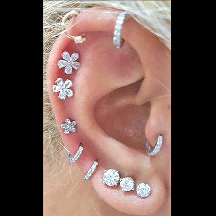 Серьга в хрящ уха