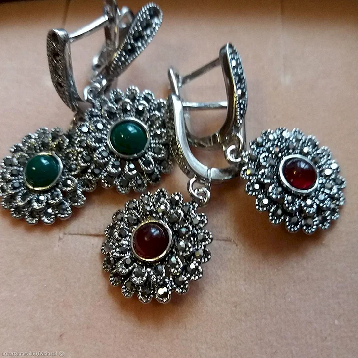 Серьги брызги шампанского серебро