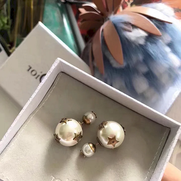 Серьги Dior tribales