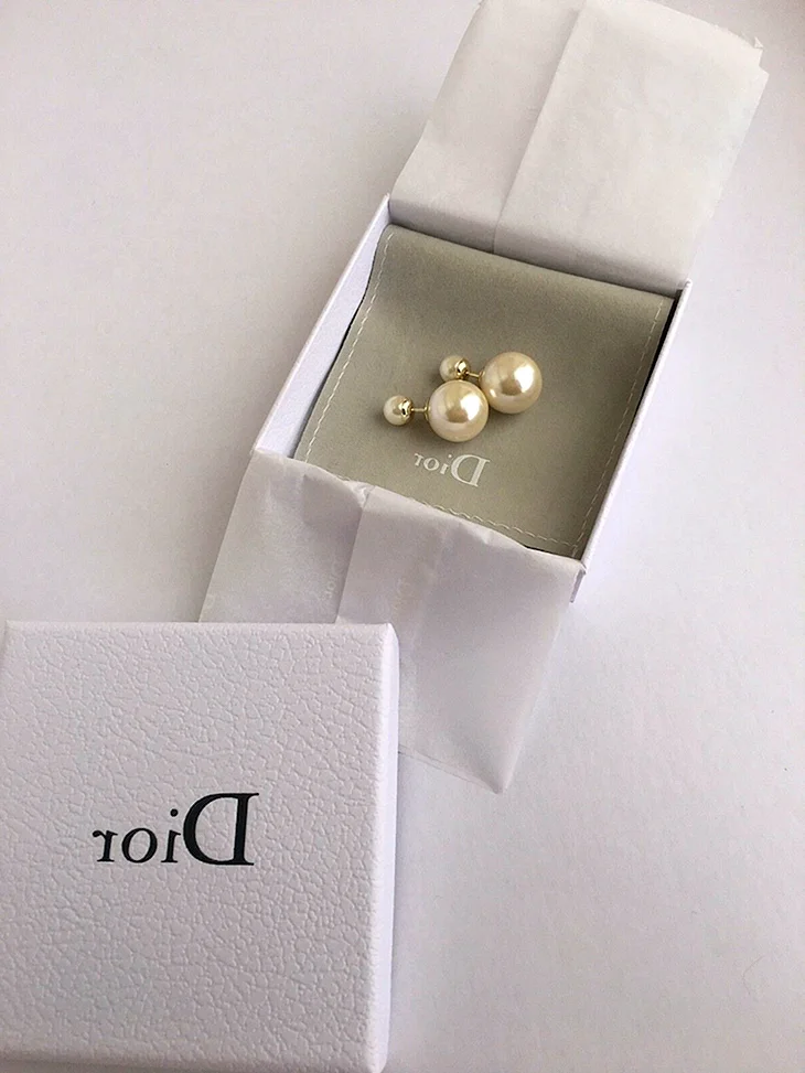 Серьги Dior tribales