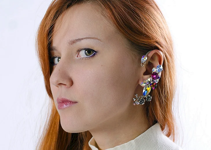 Серьги каффы 2021