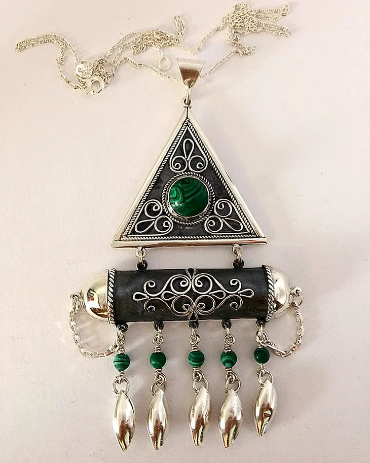 Серьги казахские национальные