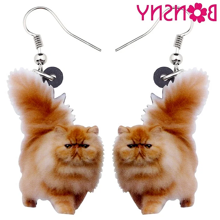 Серьги котики