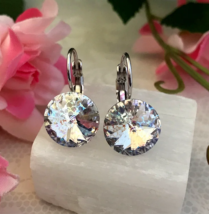 Серьги Rivoli 12 mm Crystal