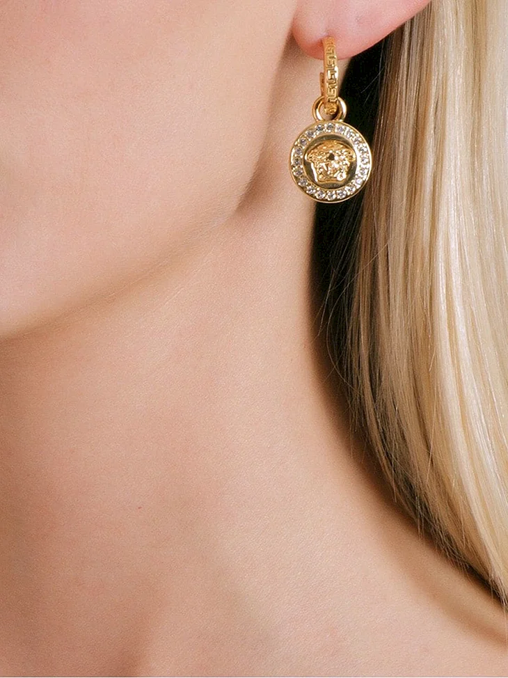 Серьги Versace Medusa