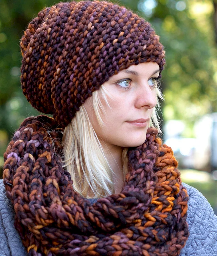 Шапка из Malabrigo rasta