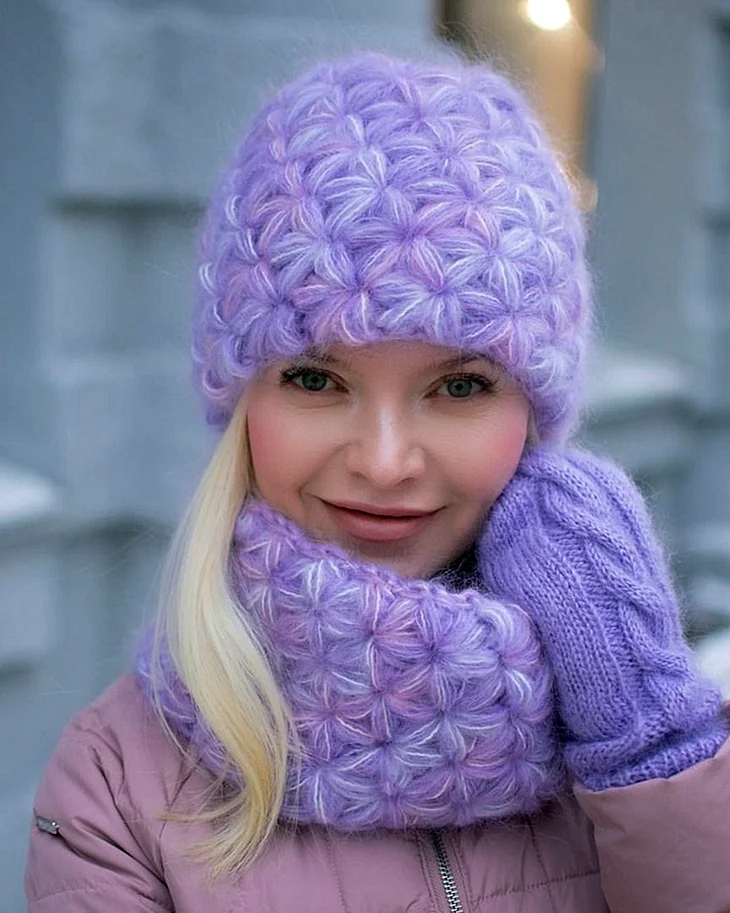 Шапка крючком