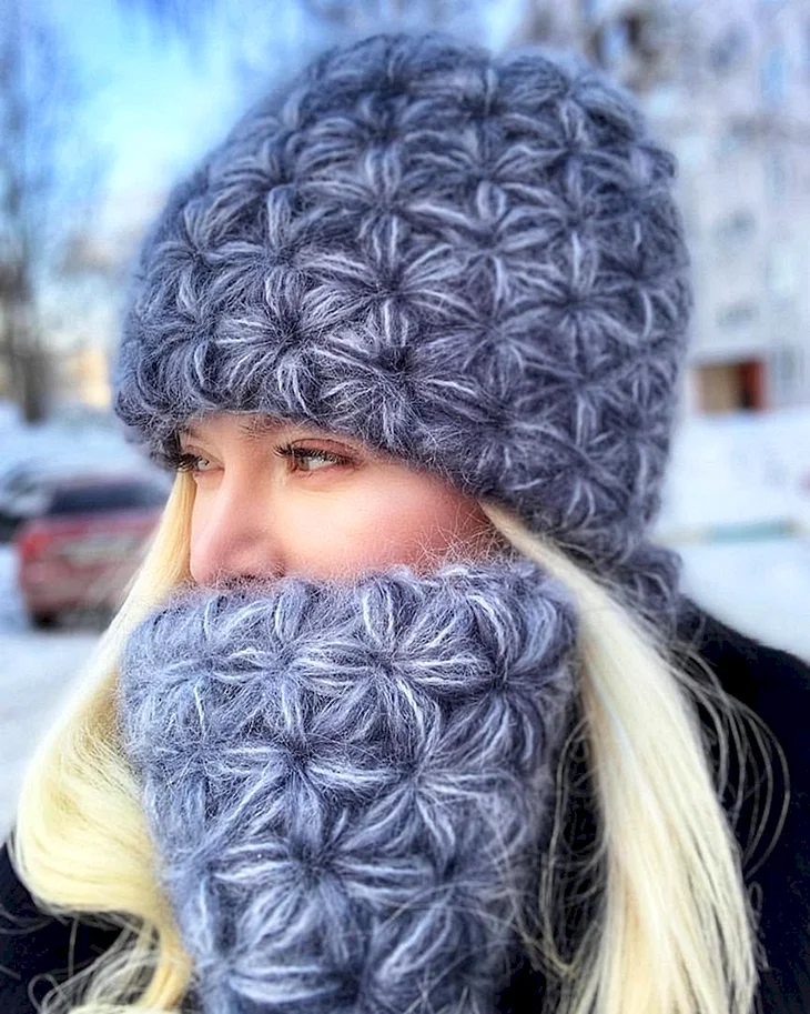 Шапка крючком