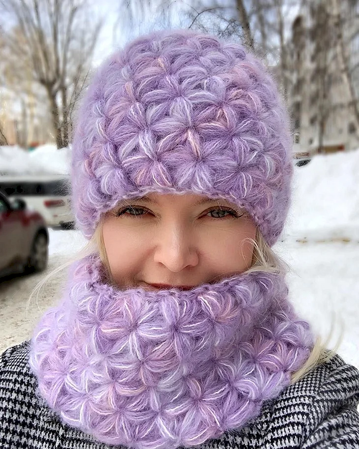 Шапка крючком