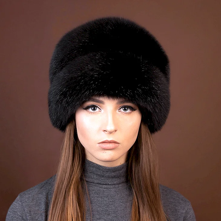 Шапка кубанка hats черный 54