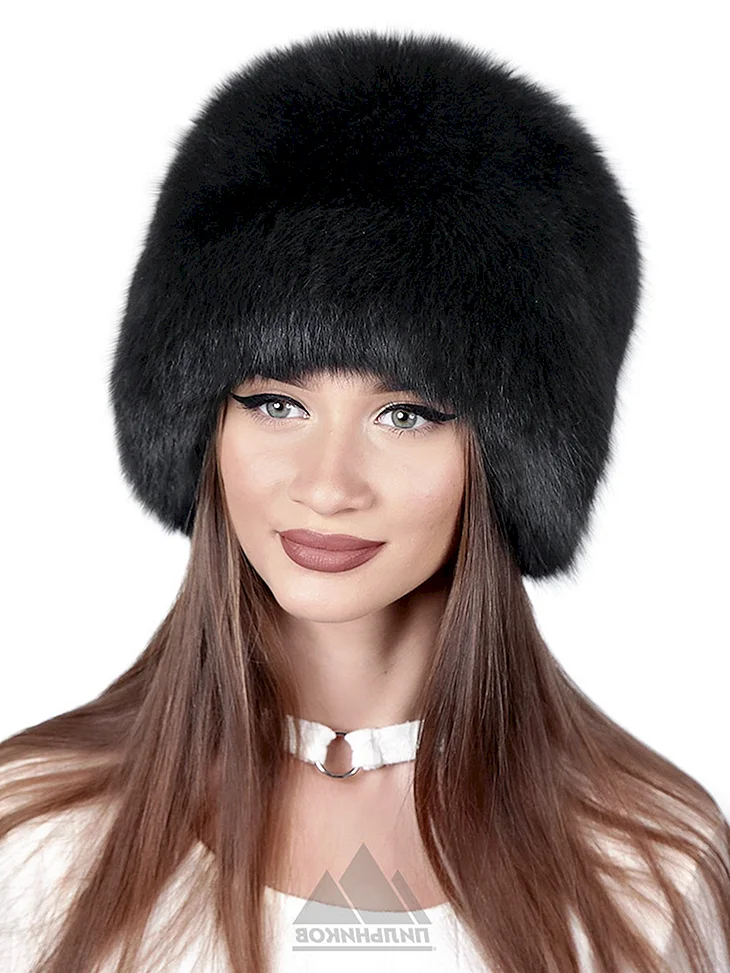 Шапка кубанка из песца