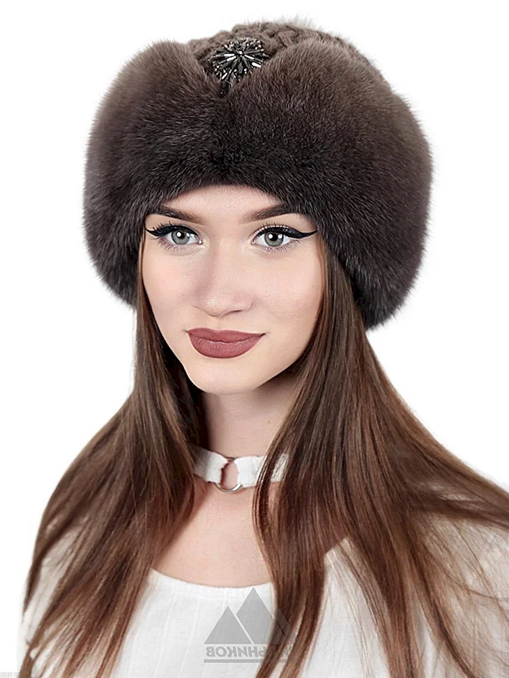 Шапка норка баронесса элита