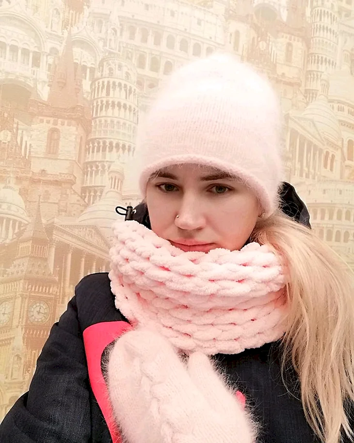 Шапка пух норки такори