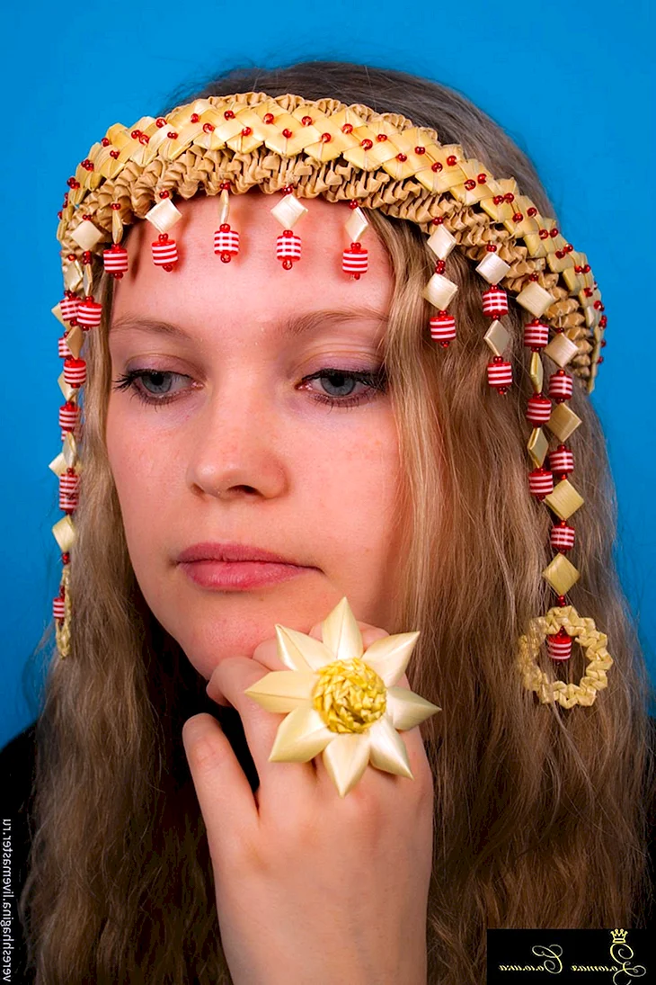 Славянский обруч очелье