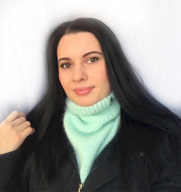 Снуд из пуха норки
