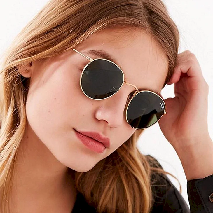 Солнцезащитные очки ray ban Round Metal