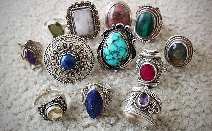 Старинные серебряные украшения