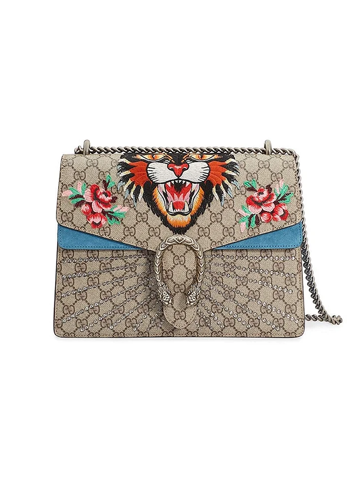 Сумка Gucci Dionysus с вышивкой