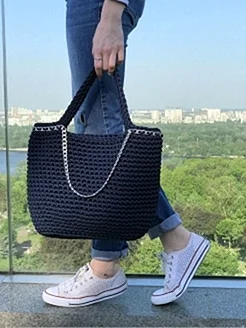 Сумка из полиэфирного шнура
