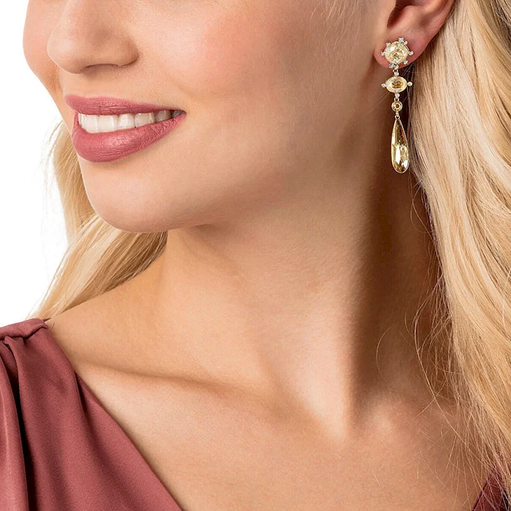 Swarovski Olive серьги