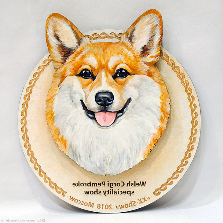 Торт с корги
