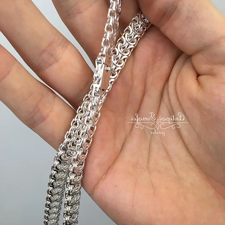 Цепь РАМЗЕС серебро