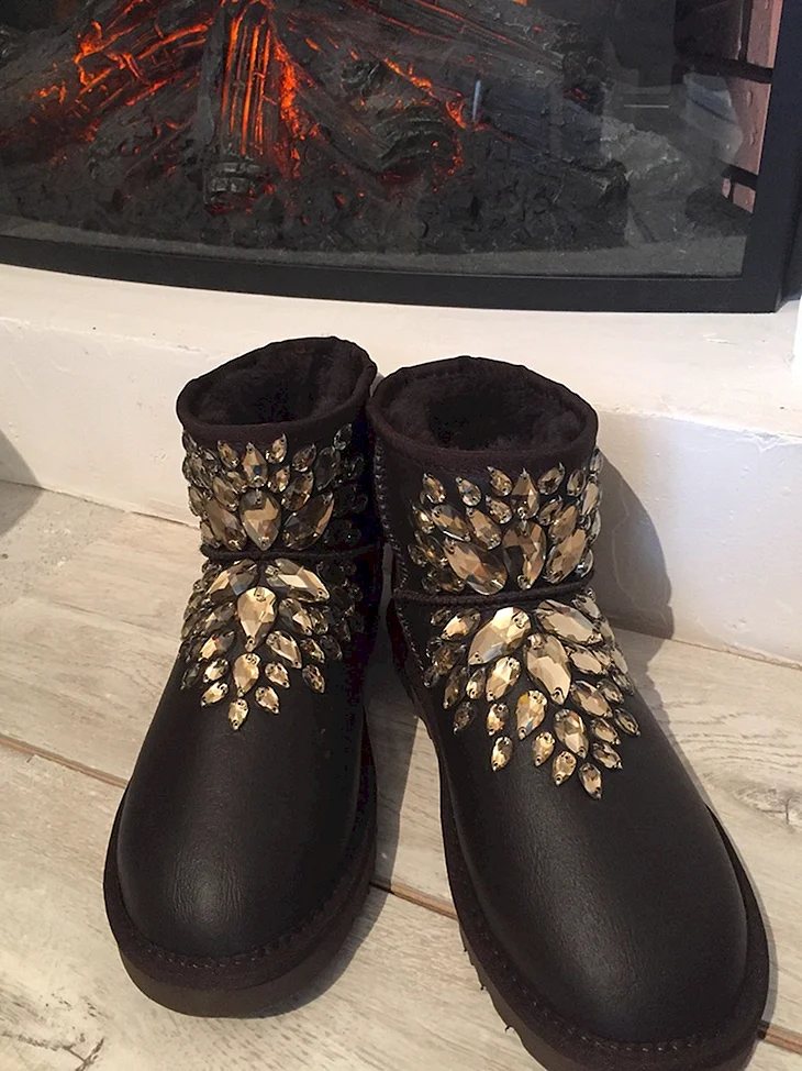UGG со стразами Сваровски