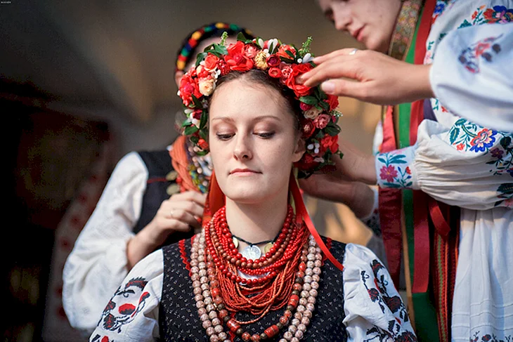 Украинский национальный венок