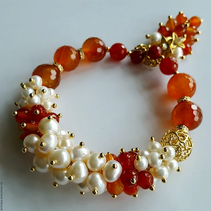 Украшения из сердолика
