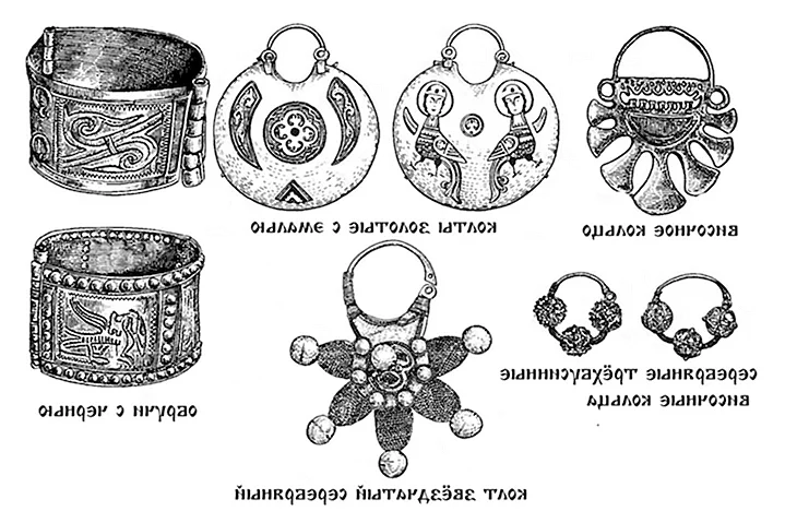 Украшения князей в древней Руси