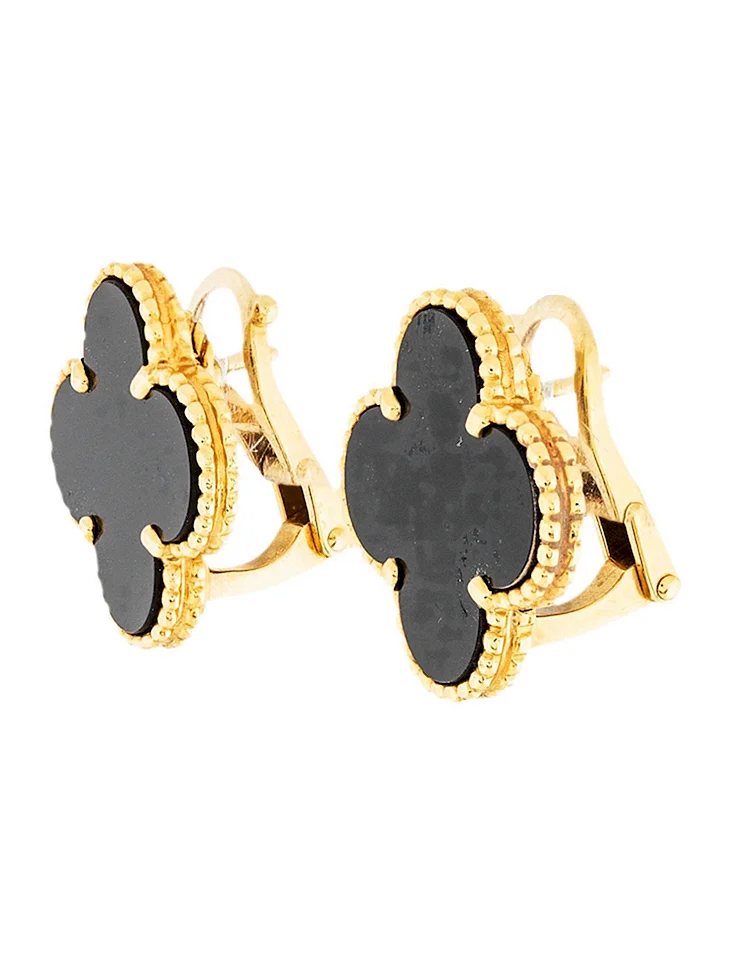 Van Cleef Arpels Alhambra серьги