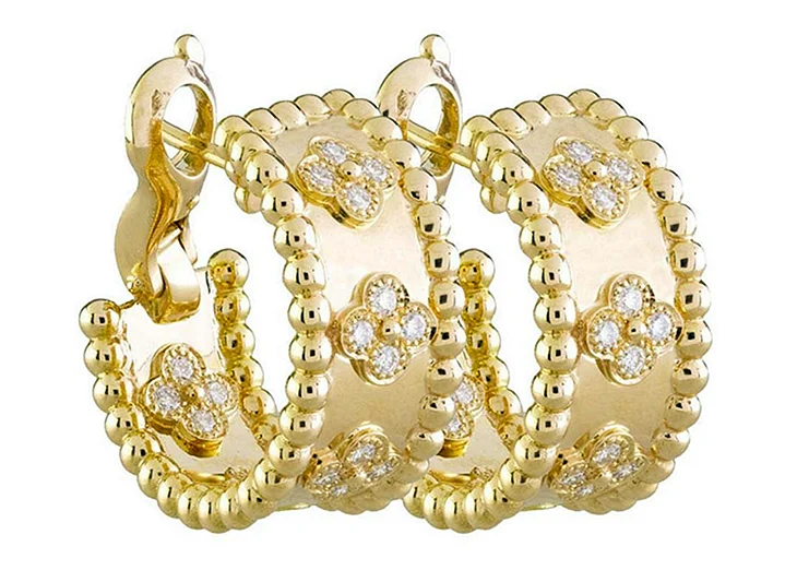 Van Cleef Arpels Perlee серьги