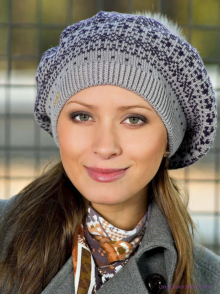 Вязаные береты