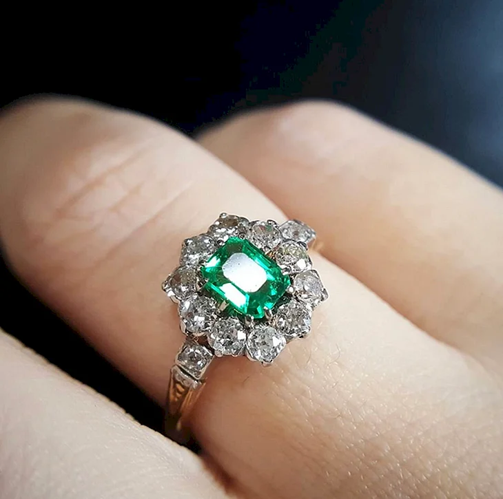 Vintage Emerald Ring