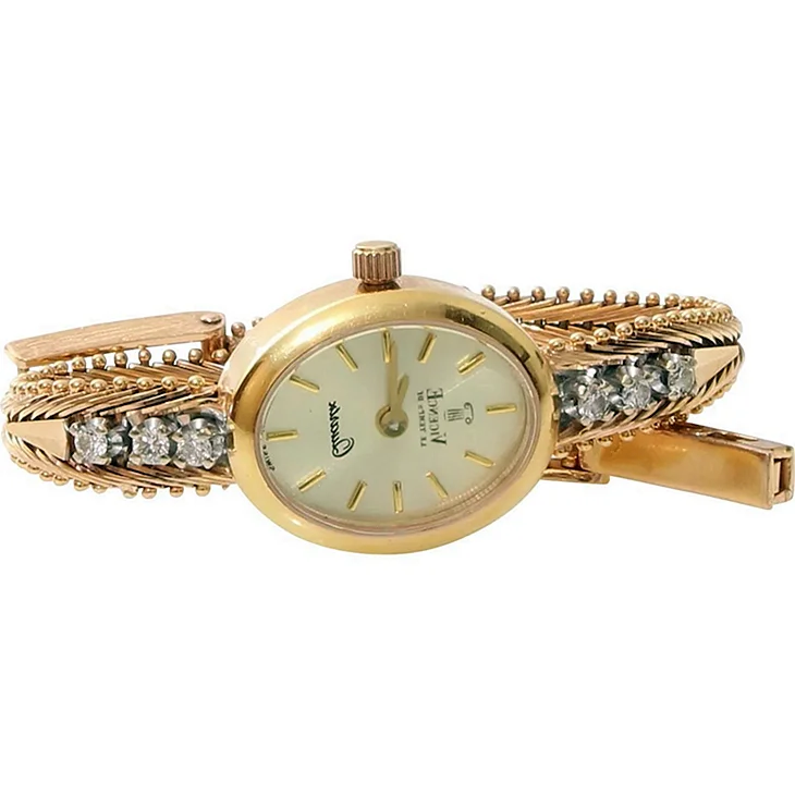 Золотые часы Vicence Quartz